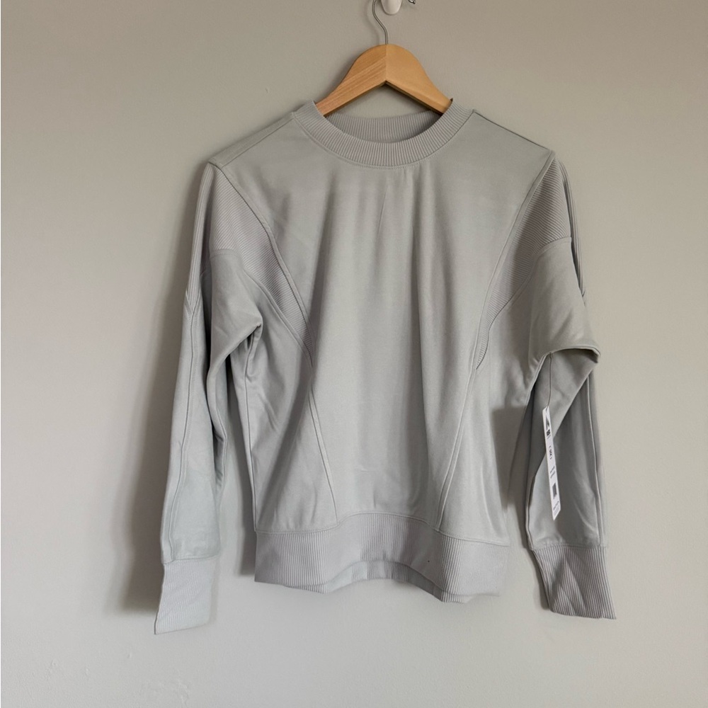 NWT RBX Light Gray Activewear Sweatshirt